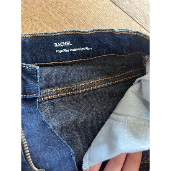 DL1961 Premium Denim Rachel Flare High Rise Instasculpt Jeans in Foster Size 26  - Picture 5 of 9